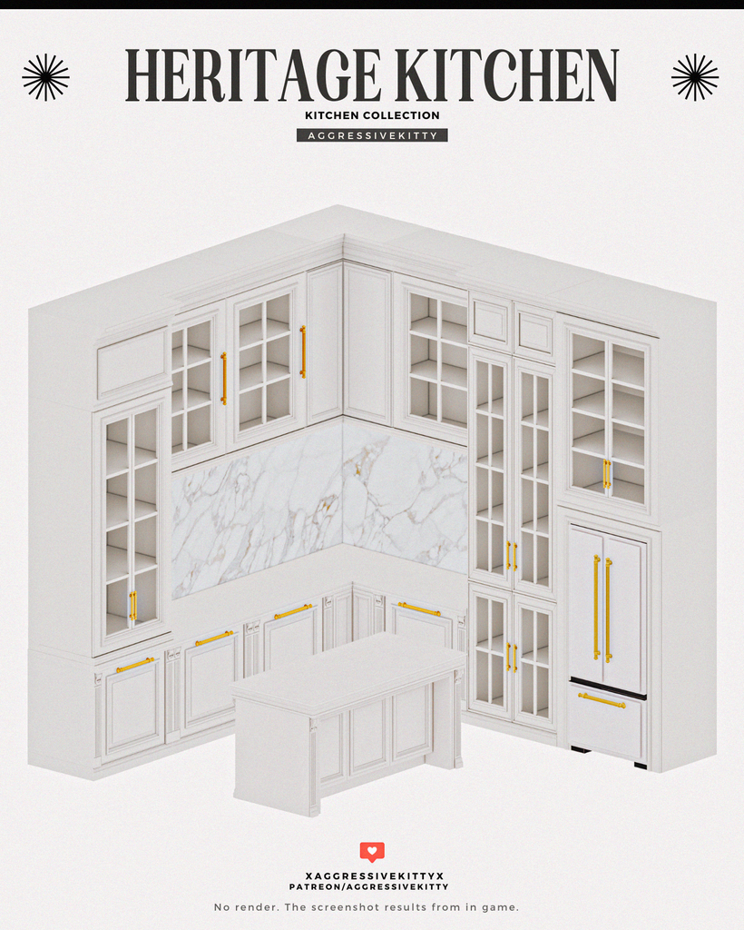 Галерея мода Кухонный гарнитур Heritage Kitchen Collection #1